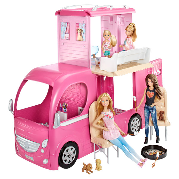 camping car barbie